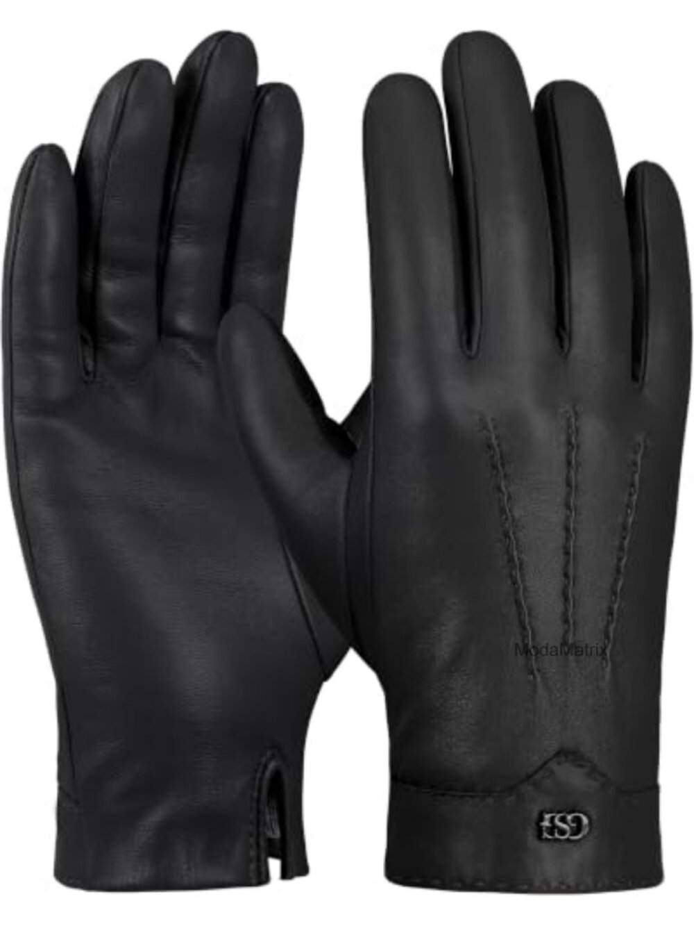 Sheepskin Leather Gloves Wool Cashmere Lined Touchscreen Winter Driving